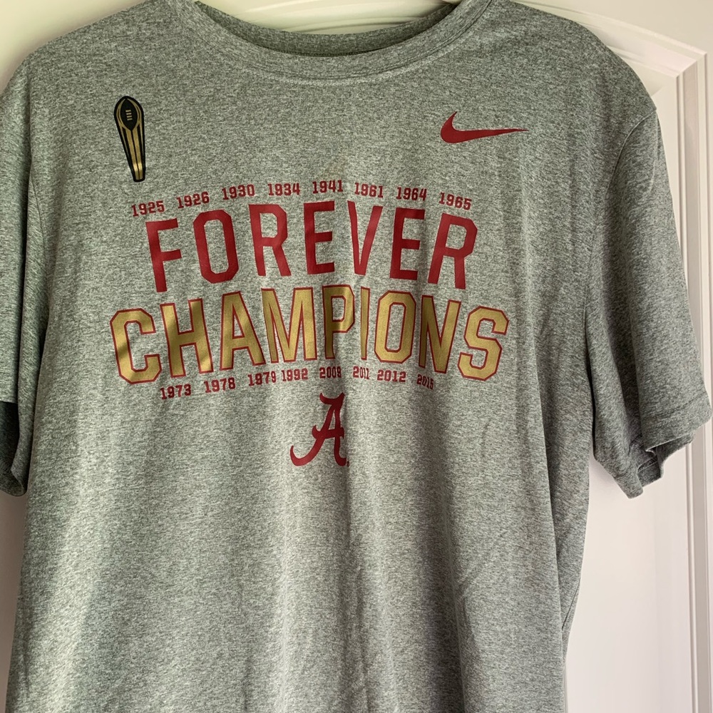 Nike Dri Fit Alabama “Forever Champions” T…